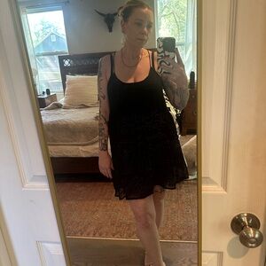 Urban Outfitters Black Sleeveless Dress